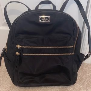 Black Kate Spade Backpack
